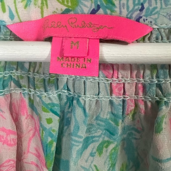 Lilly Pulitzer Elsa Blouse Size Medium in Bohemian Queen Print - Picture 5 of 6